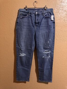 Old navy sky high straight jeans